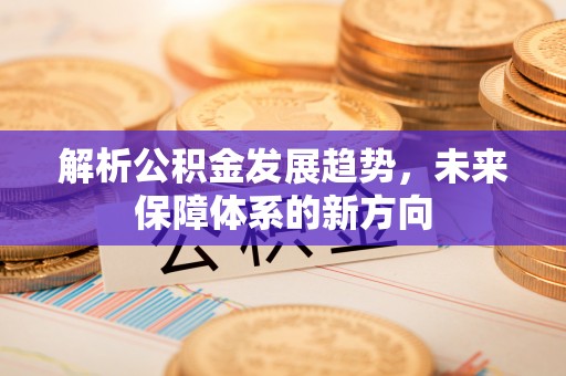黎城解析公积金发展趋势，未来保障体系的新方向