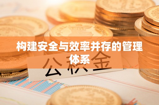 黎城构建安全与效率并存的管理体系