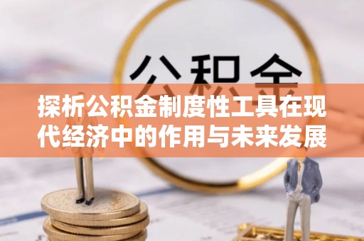黎城探析公积金制度性工具在现代经济中的作用与未来发展趋势