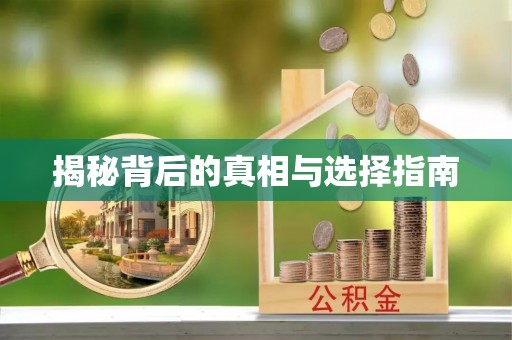 黎城揭秘背后的真相与选择指南