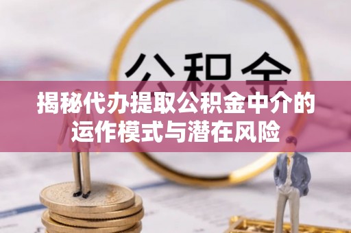 黎城揭秘代办提取公积金中介的运作模式与潜在风险