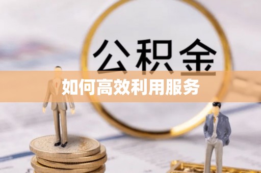 黎城如何高效利用服务