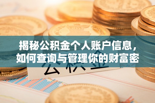 黎城揭秘公积金个人账户信息，如何查询与管理你的财富密码
