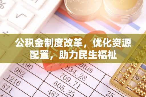 黎城公积金制度改革，优化资源配置，助力民生福祉