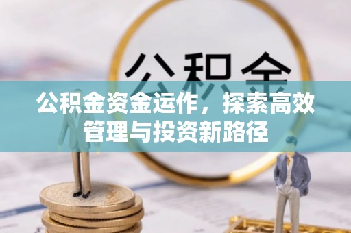 黎城公积金资金运作，探索高效管理与投资新路径