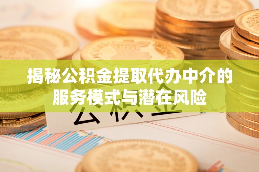 黎城揭秘公积金提取代办中介的服务模式与潜在风险