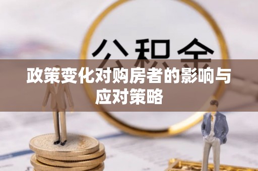 黎城政策变化对购房者的影响与应对策略