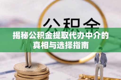 黎城揭秘公积金提取代办中介的真相与选择指南