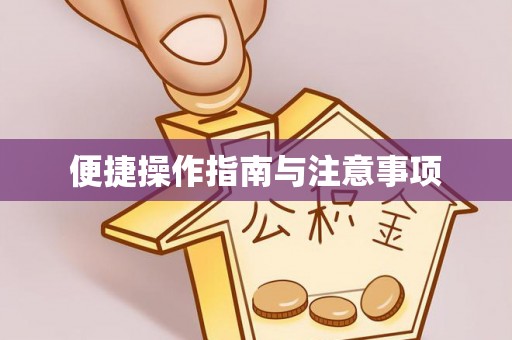 黎城便捷操作指南与注意事项